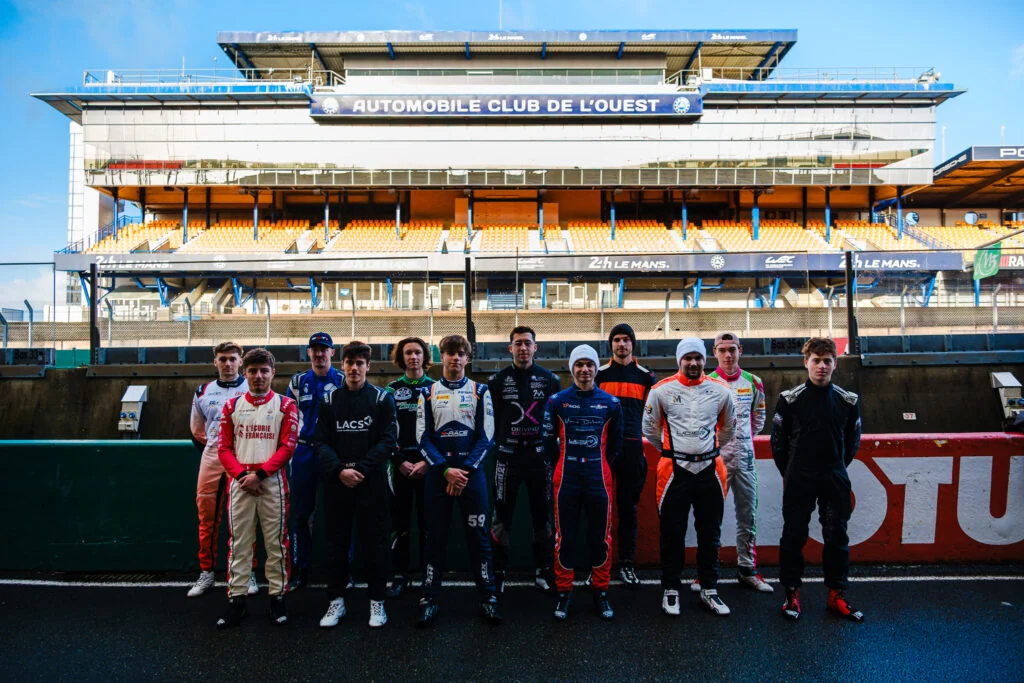 Les pilotes du Ligier Junior Programme réunis au Mans