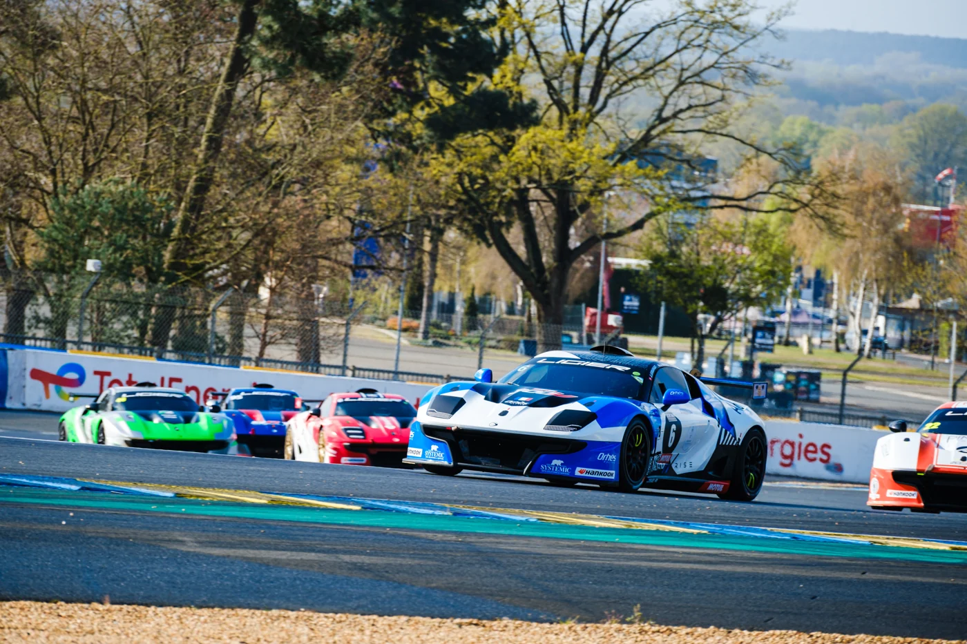 La Ligier JS2 R n°6 d’ORHES en course au Mans