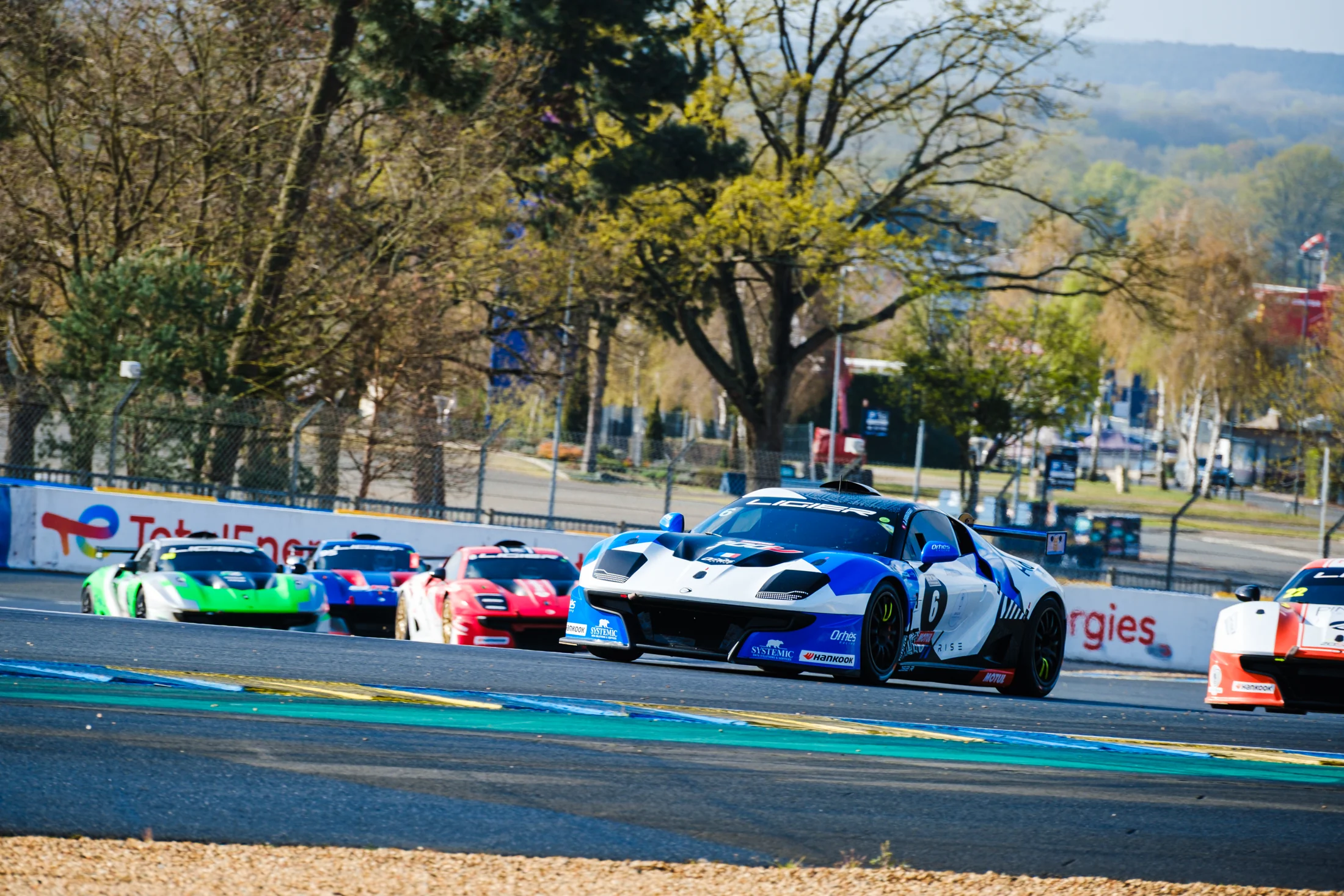 Le Mans · La Ligier n°6 ORHES–DRIVEXCHANGE en course